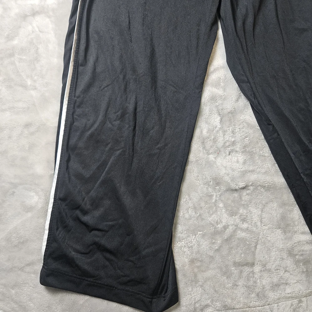 Nike Men’s Black Track Pants XL Snap Button Athletic Pants